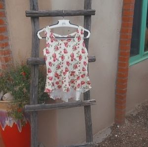 Woman's Floral (rose's) blouse